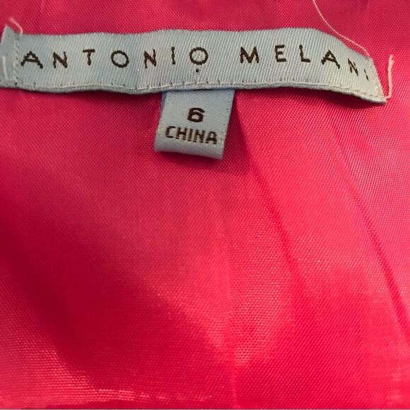 ANTONIO MELANI Pink Striped Dress - Picture 10 of 12